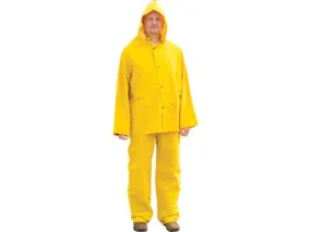 3 Piece Unisex PVC Rain Suit, Size 3XL!