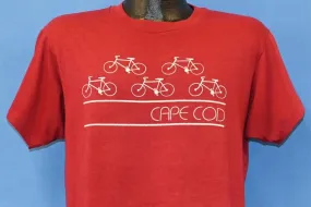 80s Cape Cod Bicycle Massachusetts Biking Cycling t-shirt Large