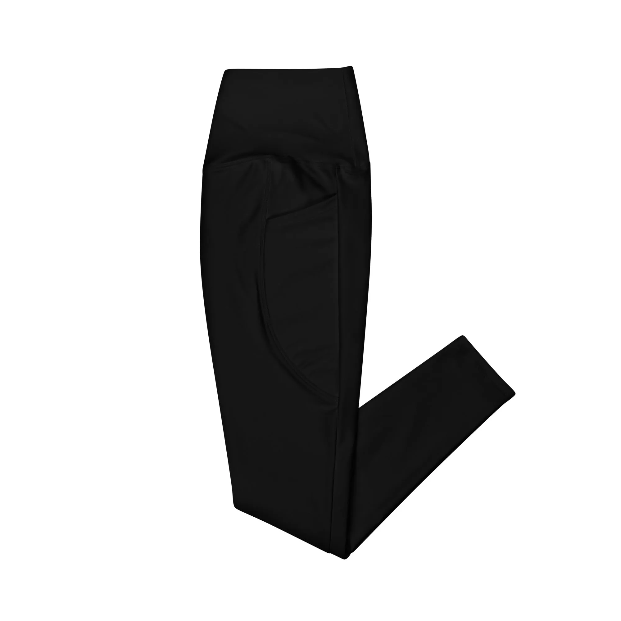 Adult Black Leggings with Pockets - Where Comfort Meets Functionality