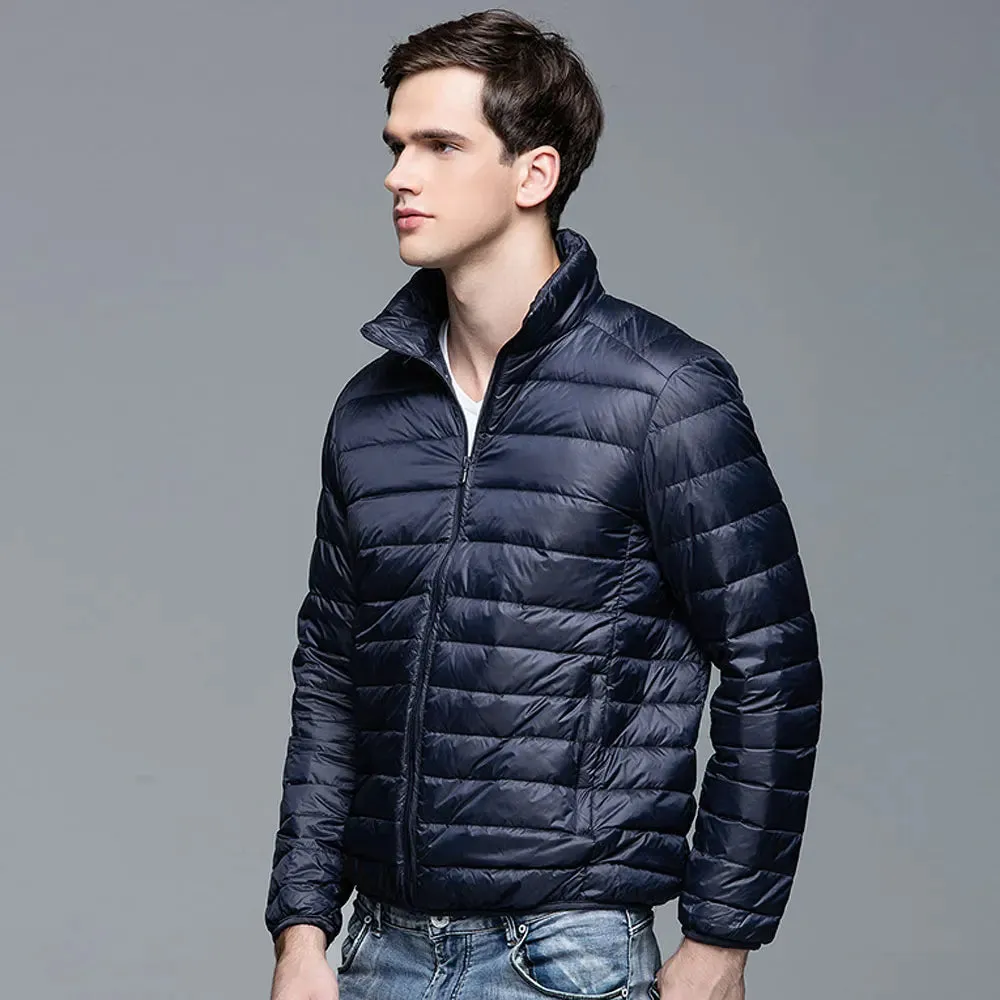 Alexander - Men's Hooded Ultralight Quilted Coat