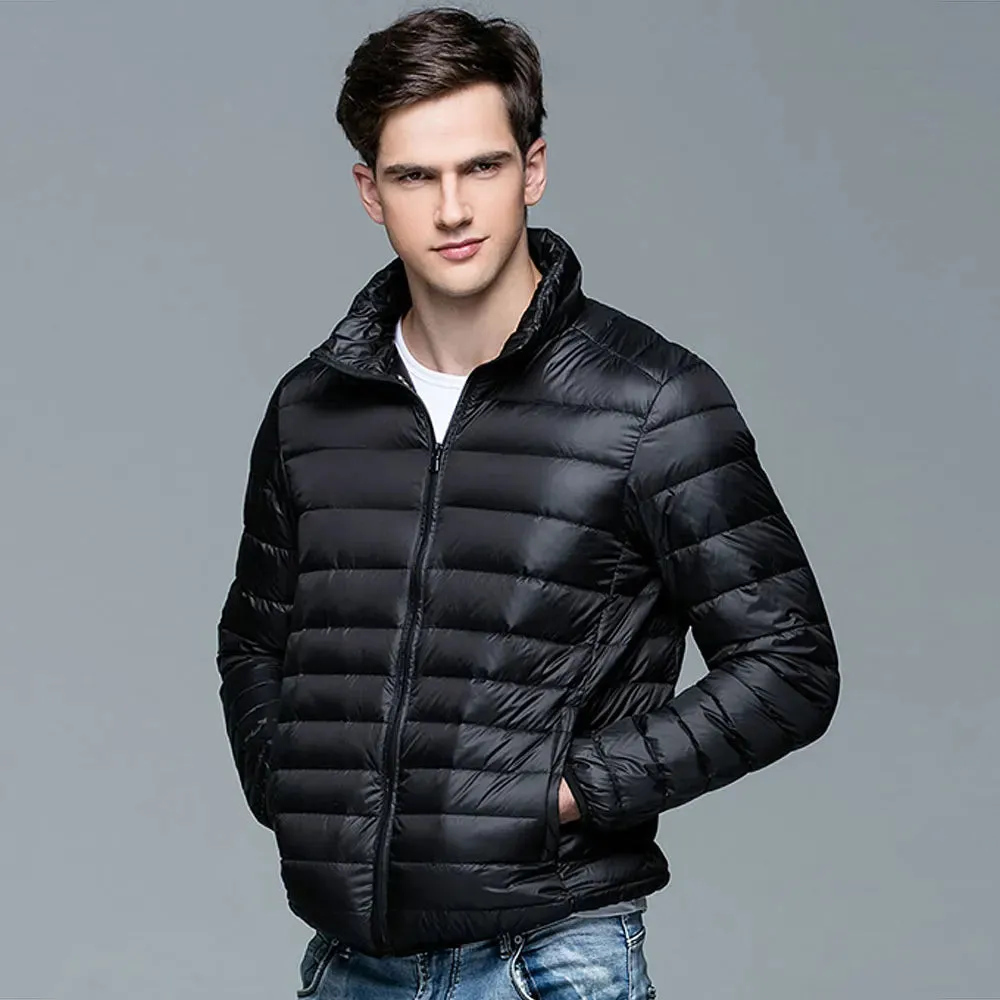 Alexander - Men's Hooded Ultralight Quilted Coat