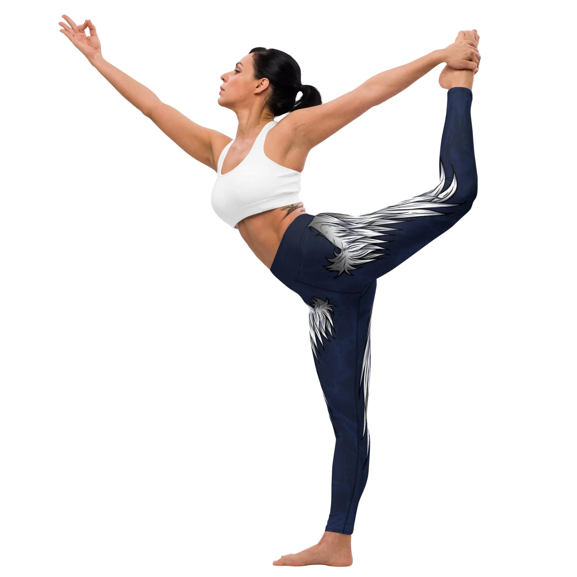 Angel Wings Yoga Leggings