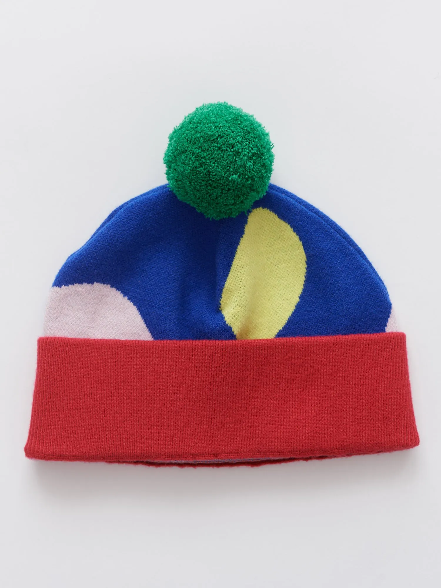 Art Block Knitted Beanie