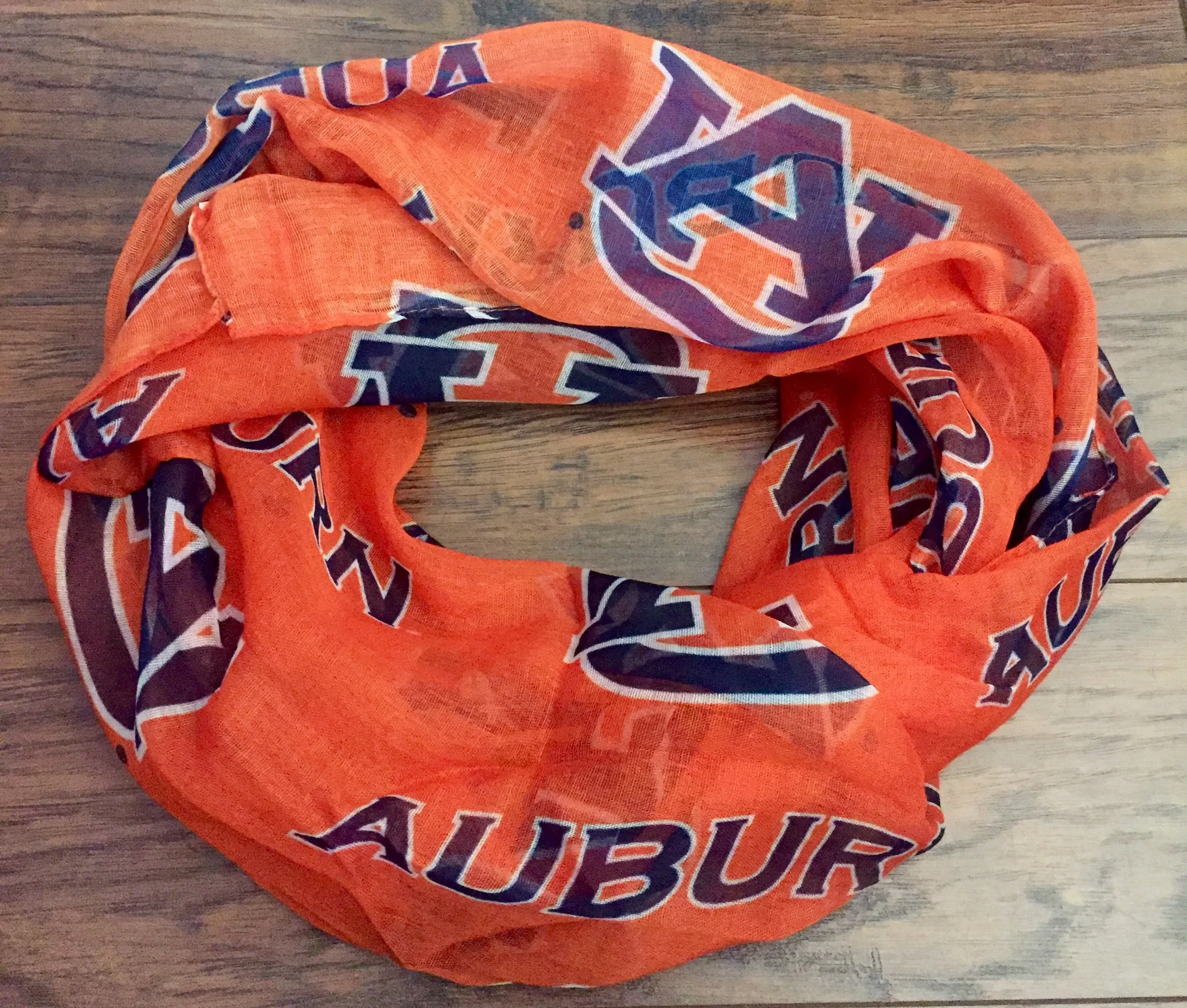 Auburn Infinity Scarf