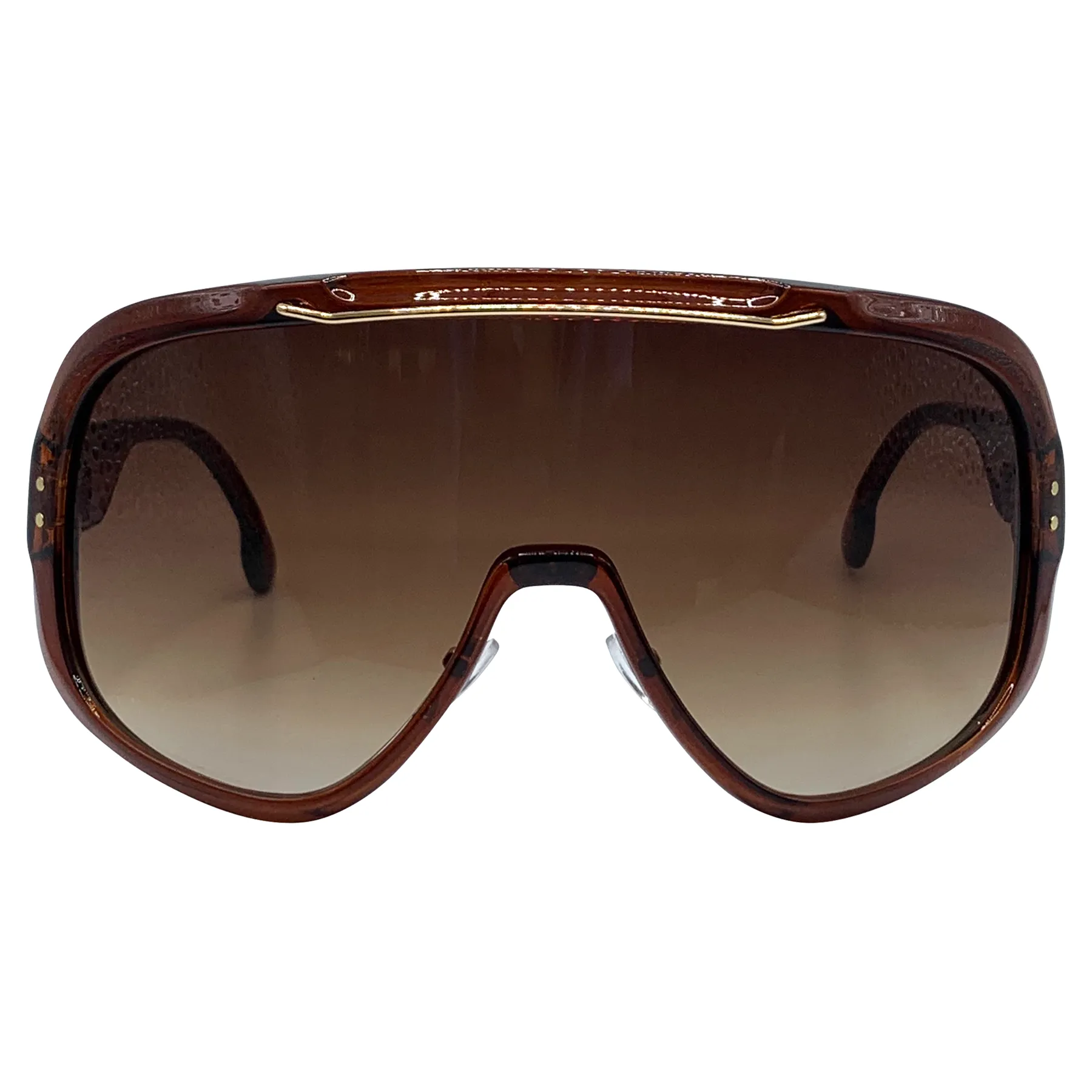 AVALANCHE Retro-Style Ski Shield Sunglasses