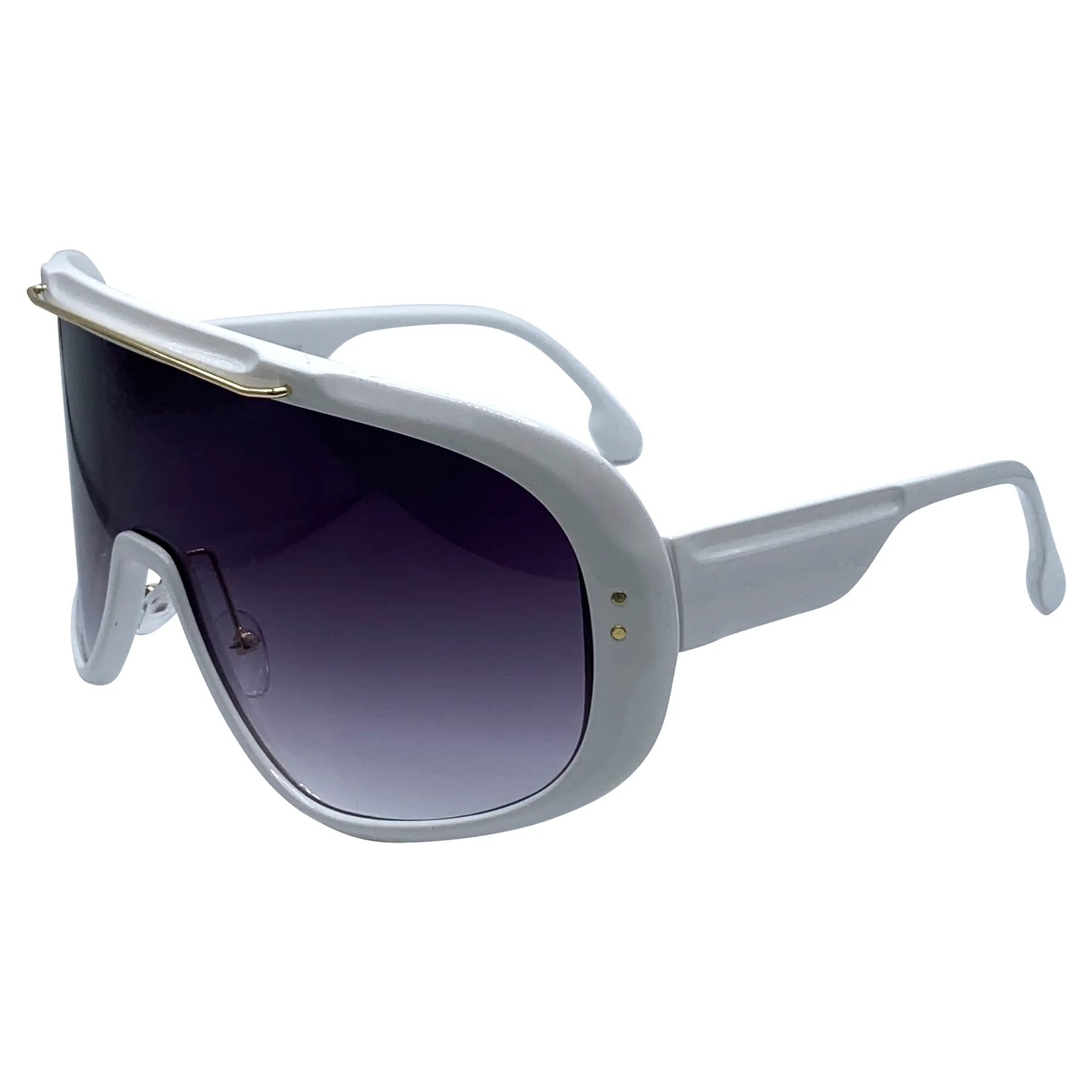 AVALANCHE Retro-Style Ski Shield Sunglasses