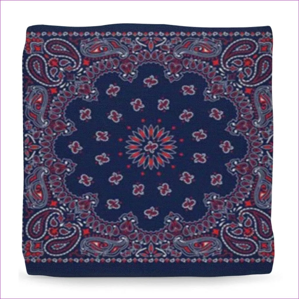 Bandanna Branded Home Ottomans