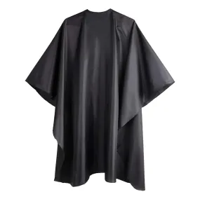 Barber Cape for Hair Salon - Durable and Waterproof – Black