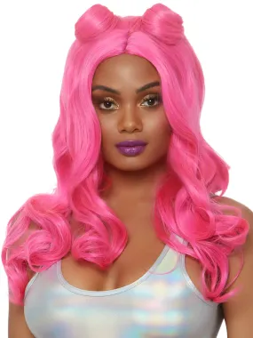 Beachy waves long wig