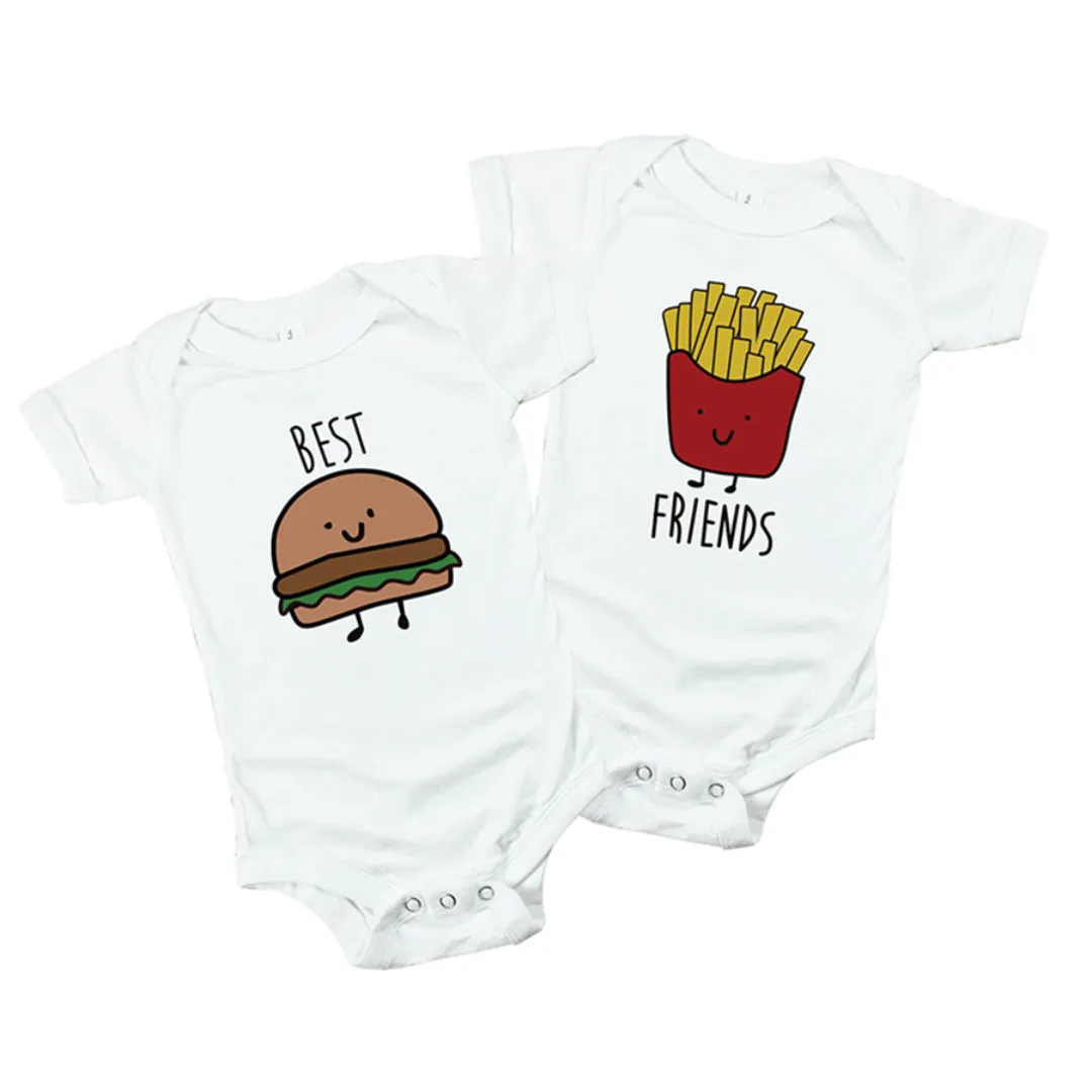 Best Friends Baby Romper Set - Pack of 2