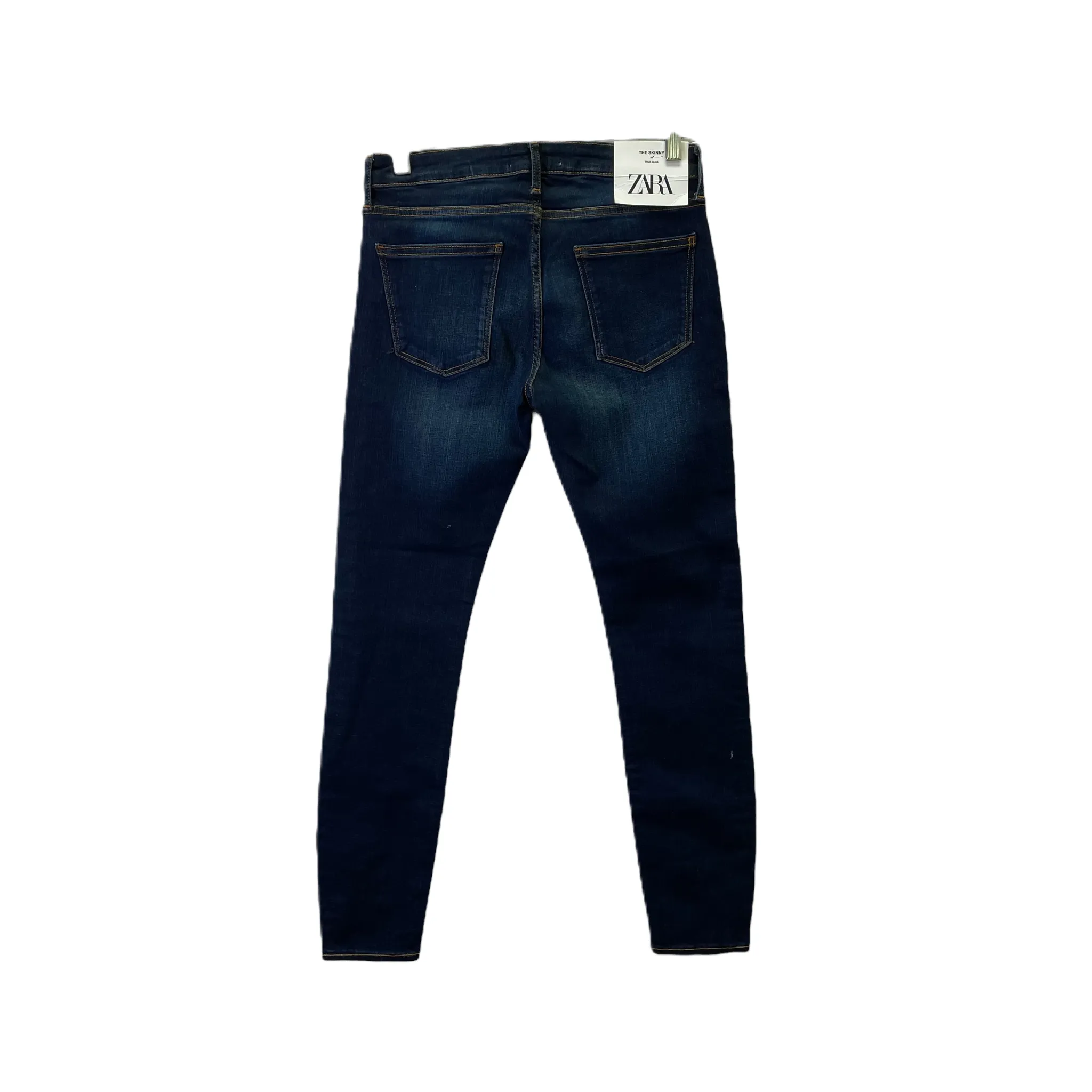 Blue Denim Jeans Skinny By Zara, Size: 8