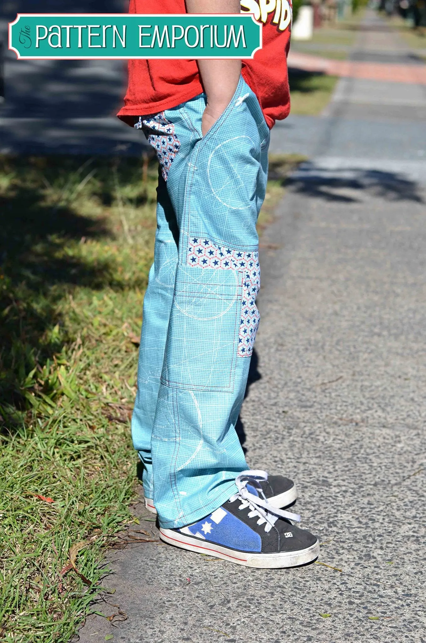 Boys Adventure Cargo Pants Sewing Pattern