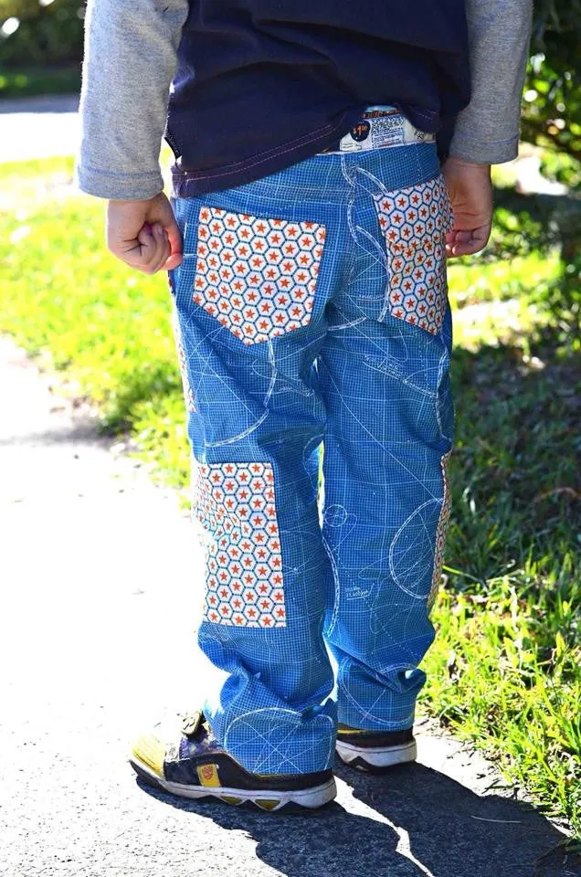 Boys Adventure Cargo Pants Sewing Pattern