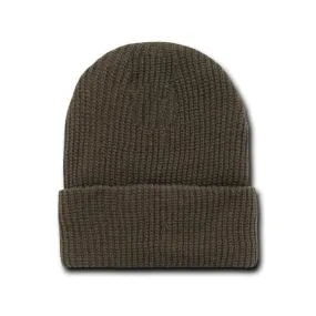 Brown Watch Cap Beanie