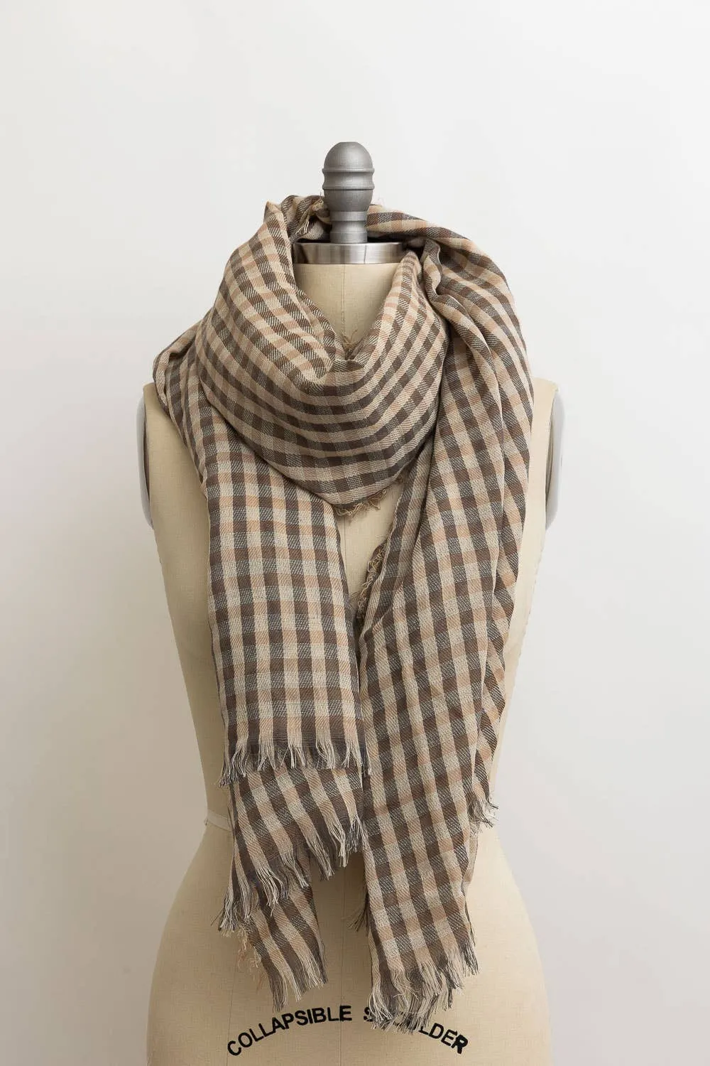 Buffalo Checkered Light Weight Scarf