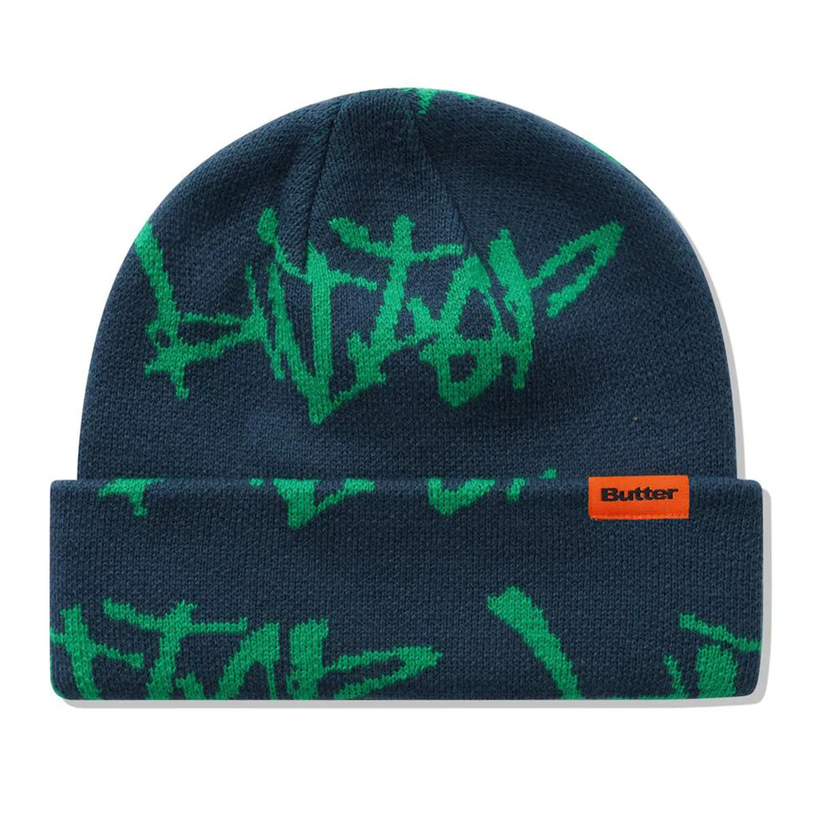 Butter Goods - Scratch Cuff Beanie Slate