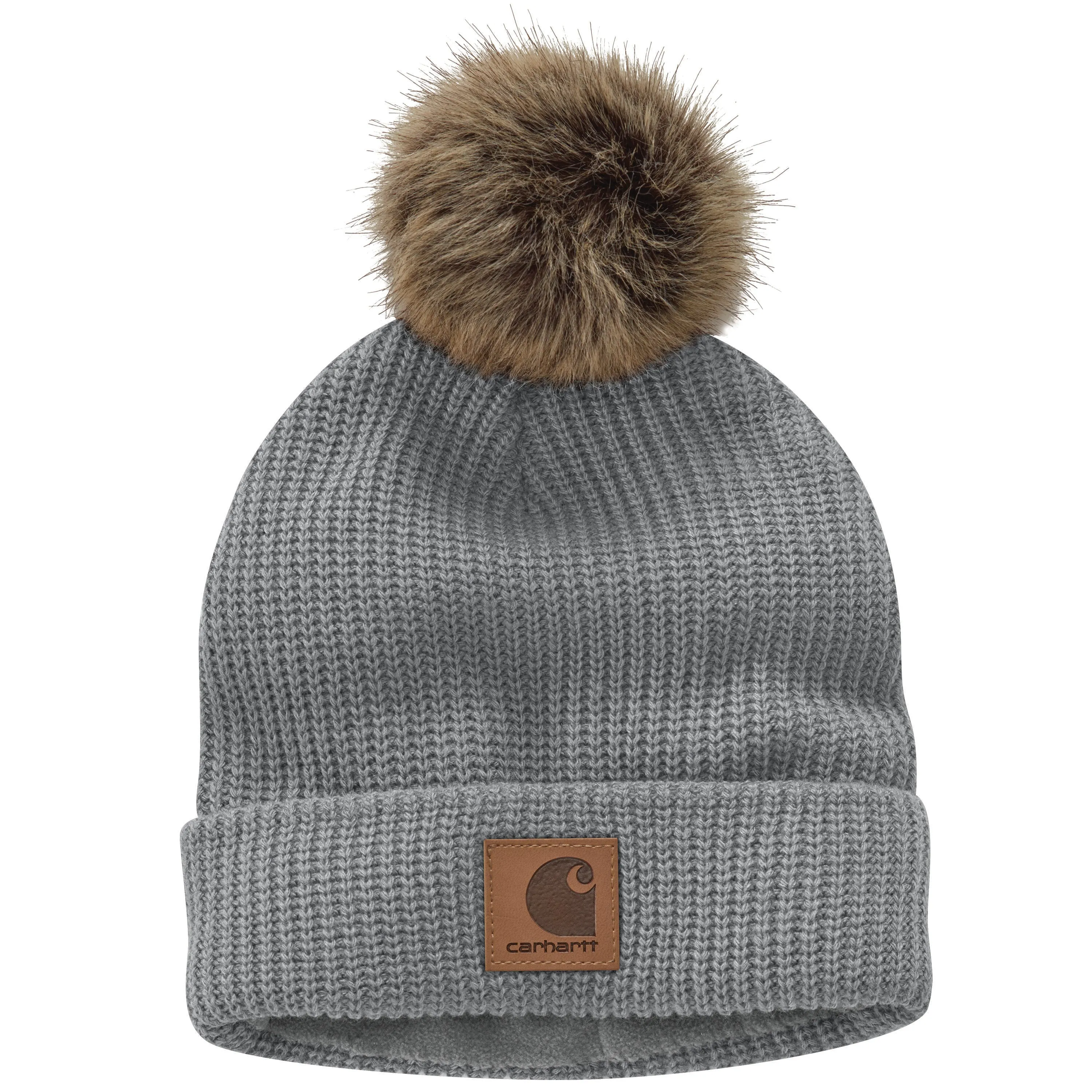 Carhartt Women's Fleece Lined Pom Pom Hat