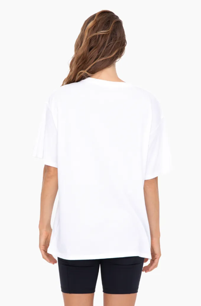 CHRISTI ORGANIC COTTON BOYFRIEND TEE