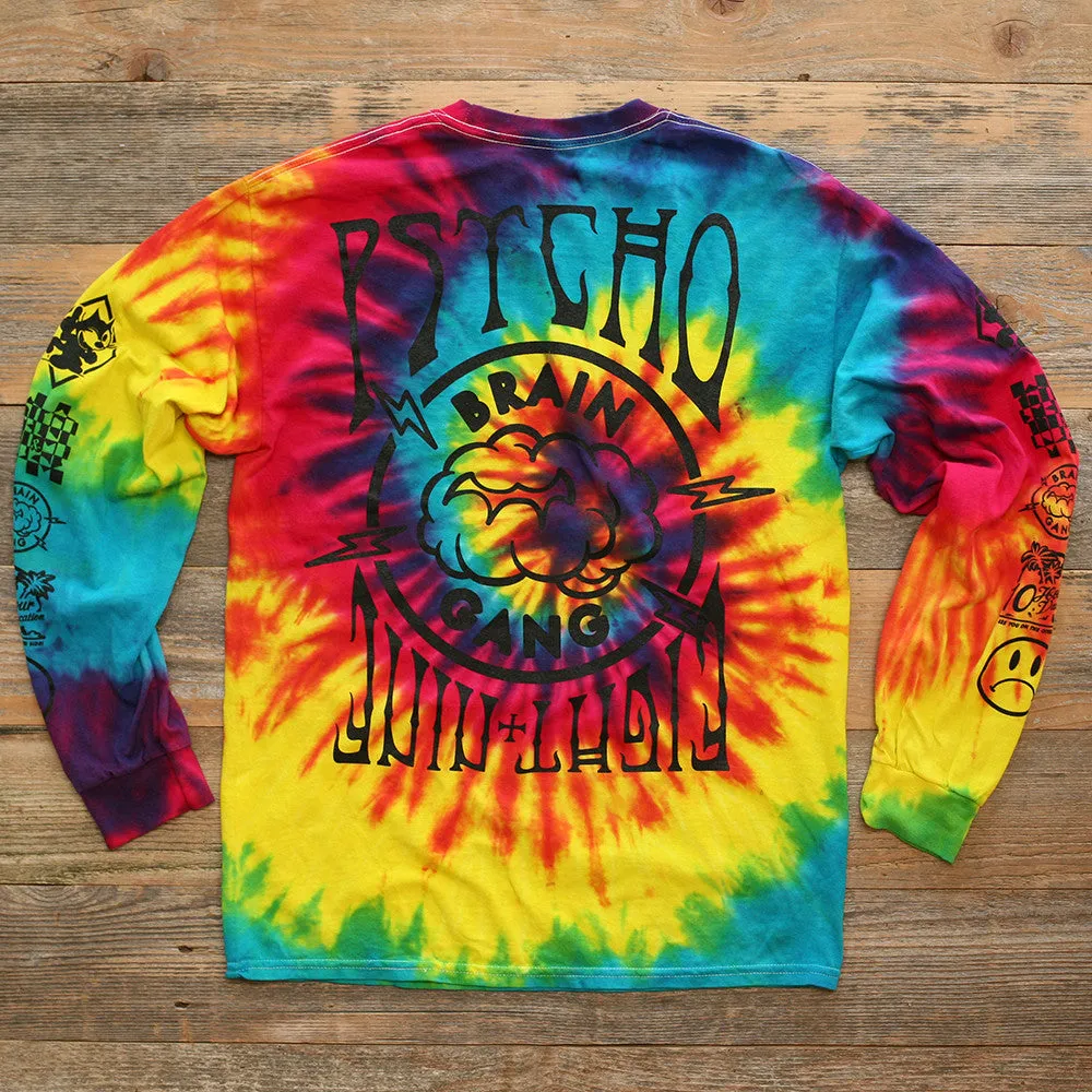 Cid Cat Neon Tie Dye L/S Tee