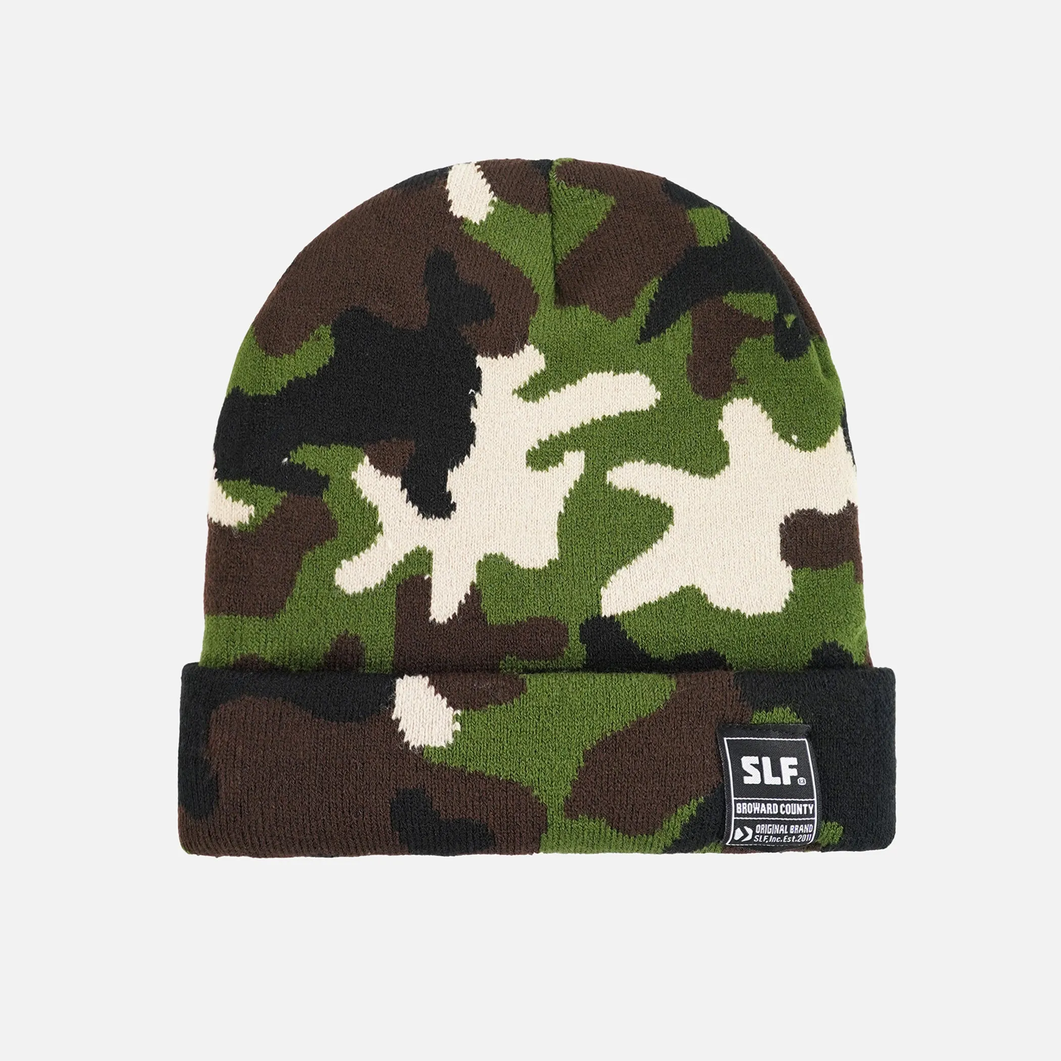 Classic Camo Knit Beanie