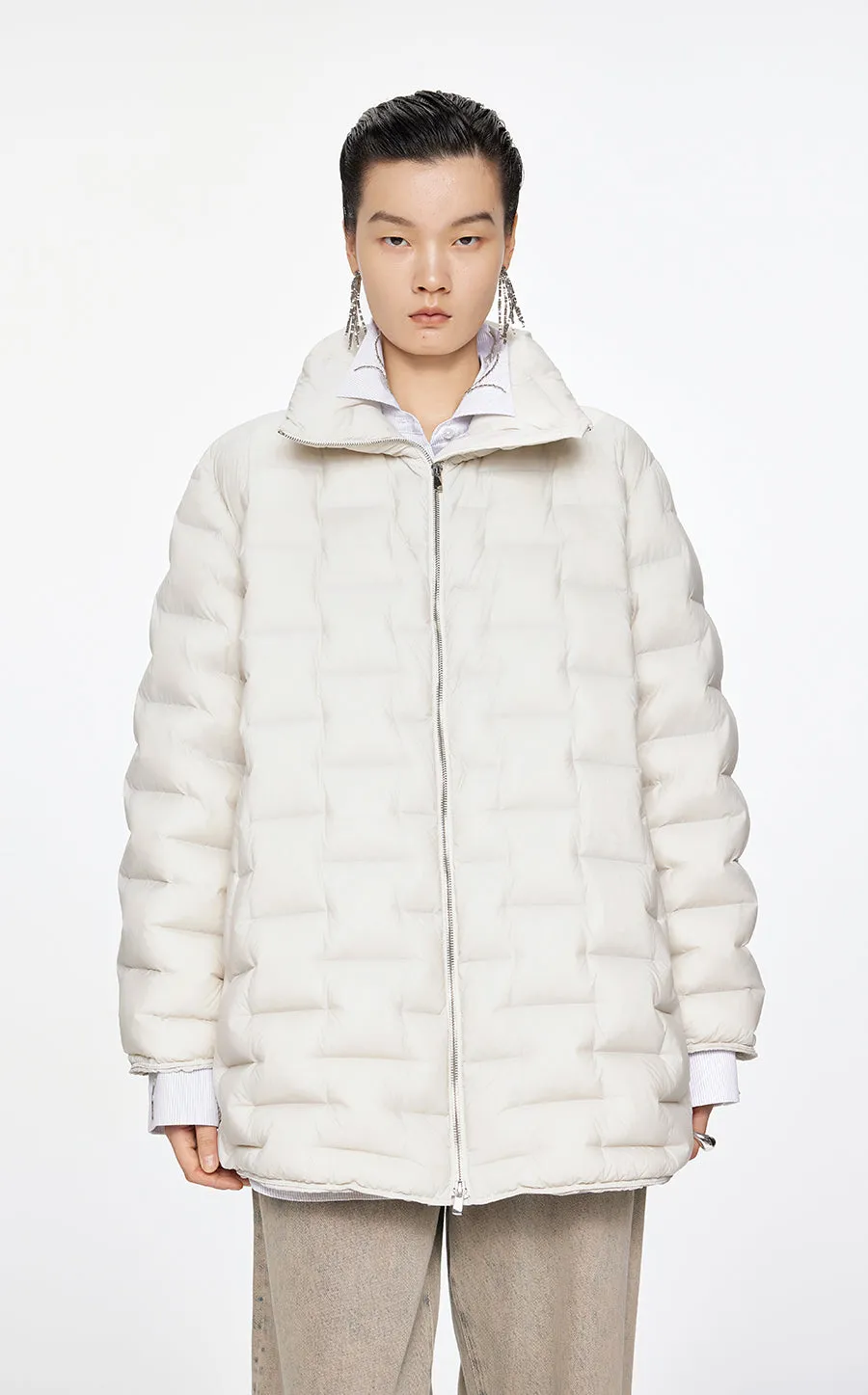 Coat / JNBY Oversize A-Shape Down Coat