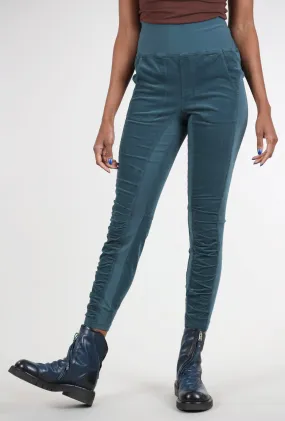 Cord Penny Leggings, Seaport Teal