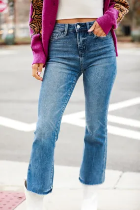 Coveted Coolness Medium Wash Flare Jeans