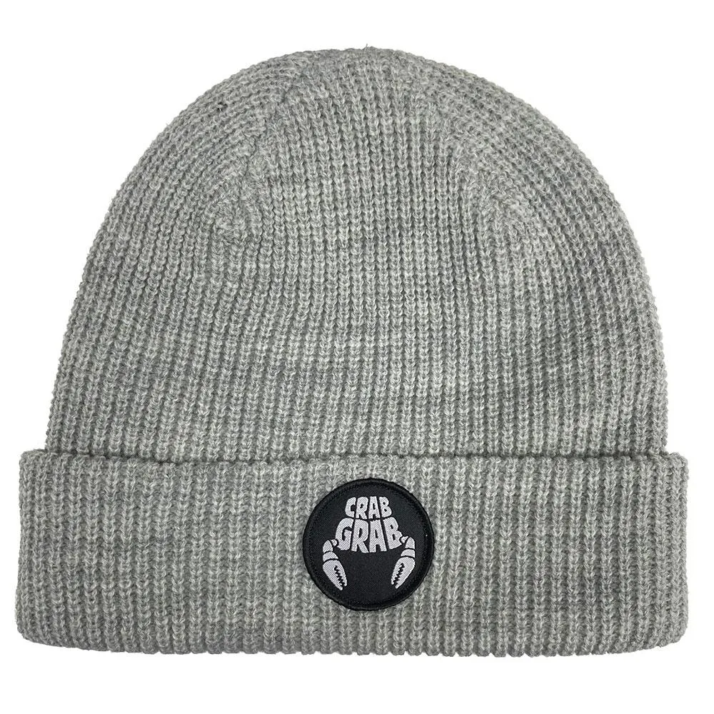 Crab Grab Circle Patch Beanie