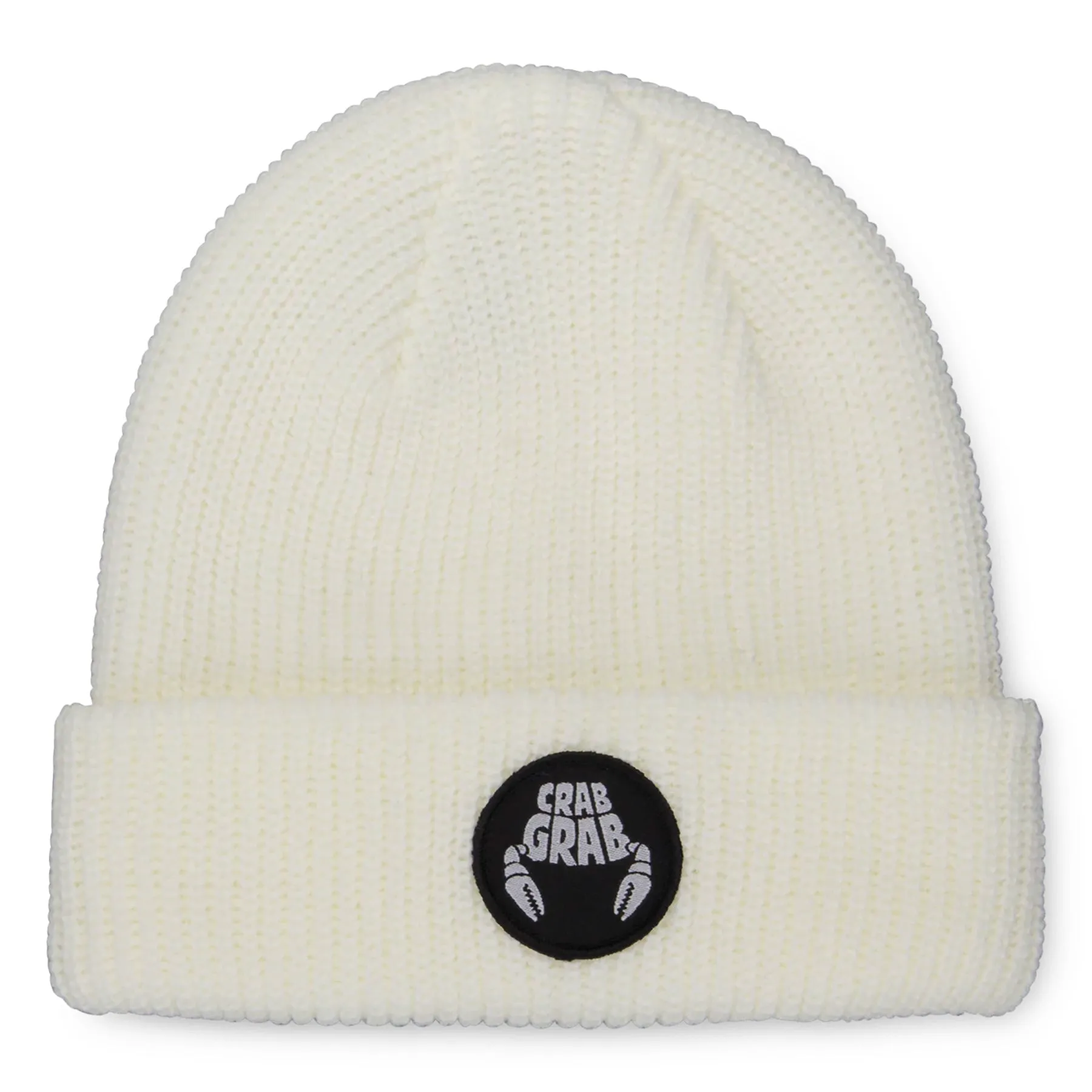 Crab Grab Circle Patch Beanie