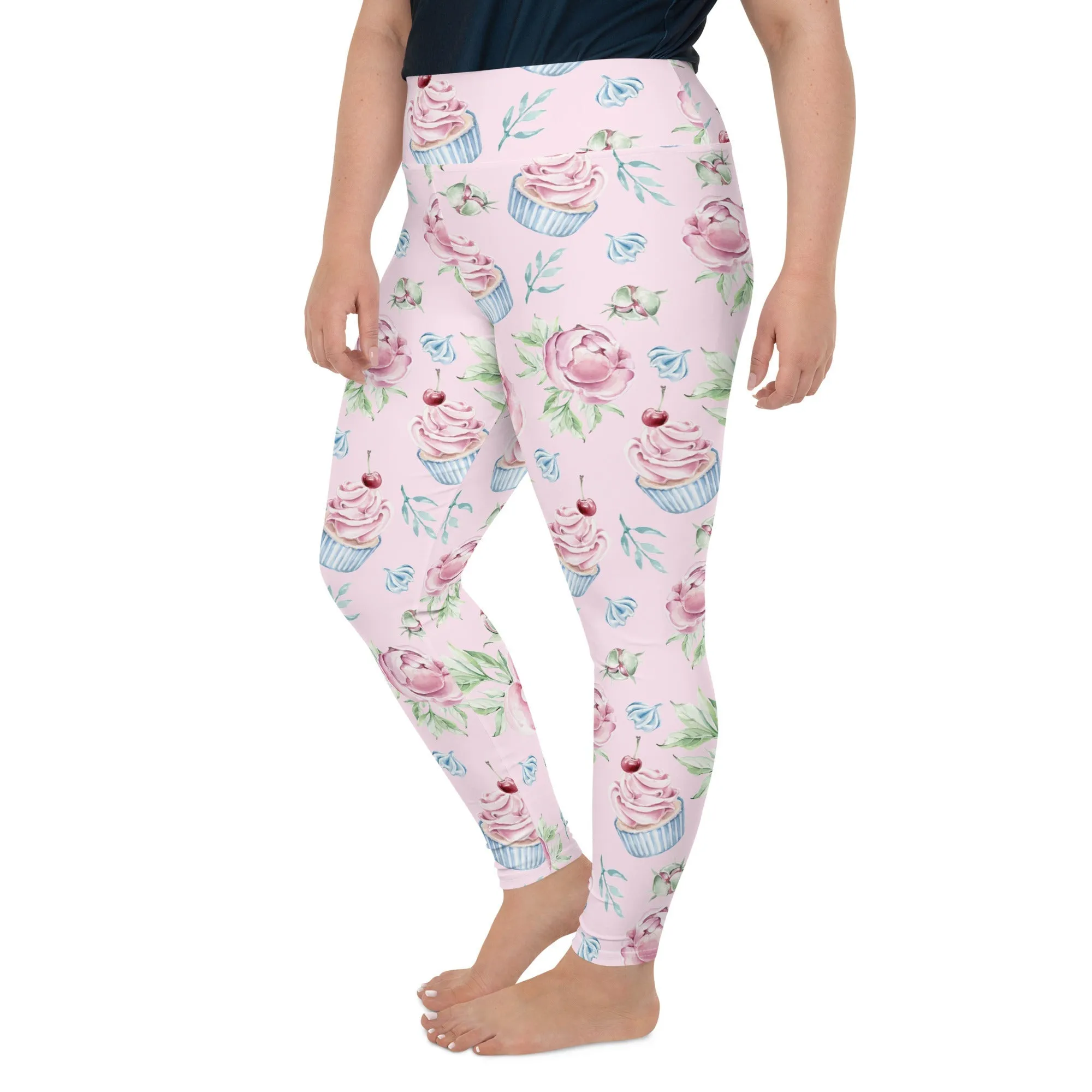 Cupcakes Plus Size Leggings