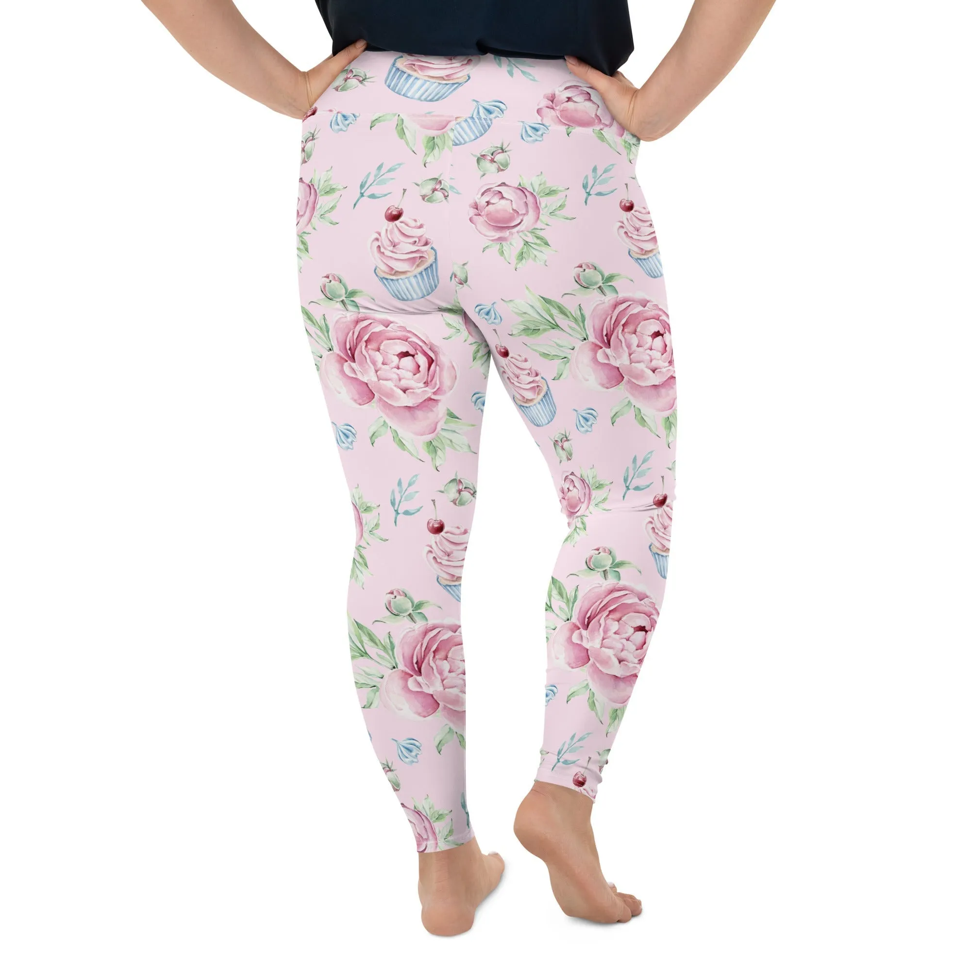 Cupcakes Plus Size Leggings