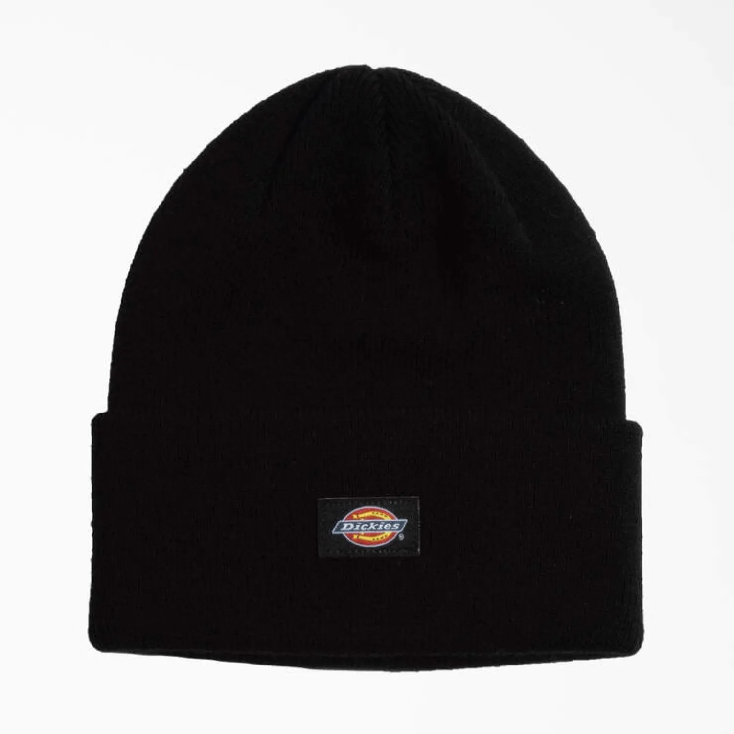 Dickies Logo Patch Tall Cuffed Acrylic Beanie