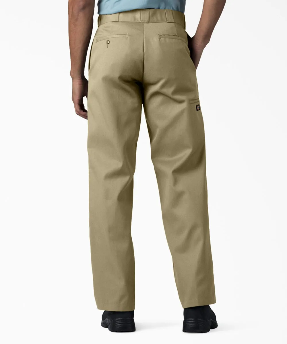 Dickies Men's Loose Fit Double Knee Work Pants - Khaki