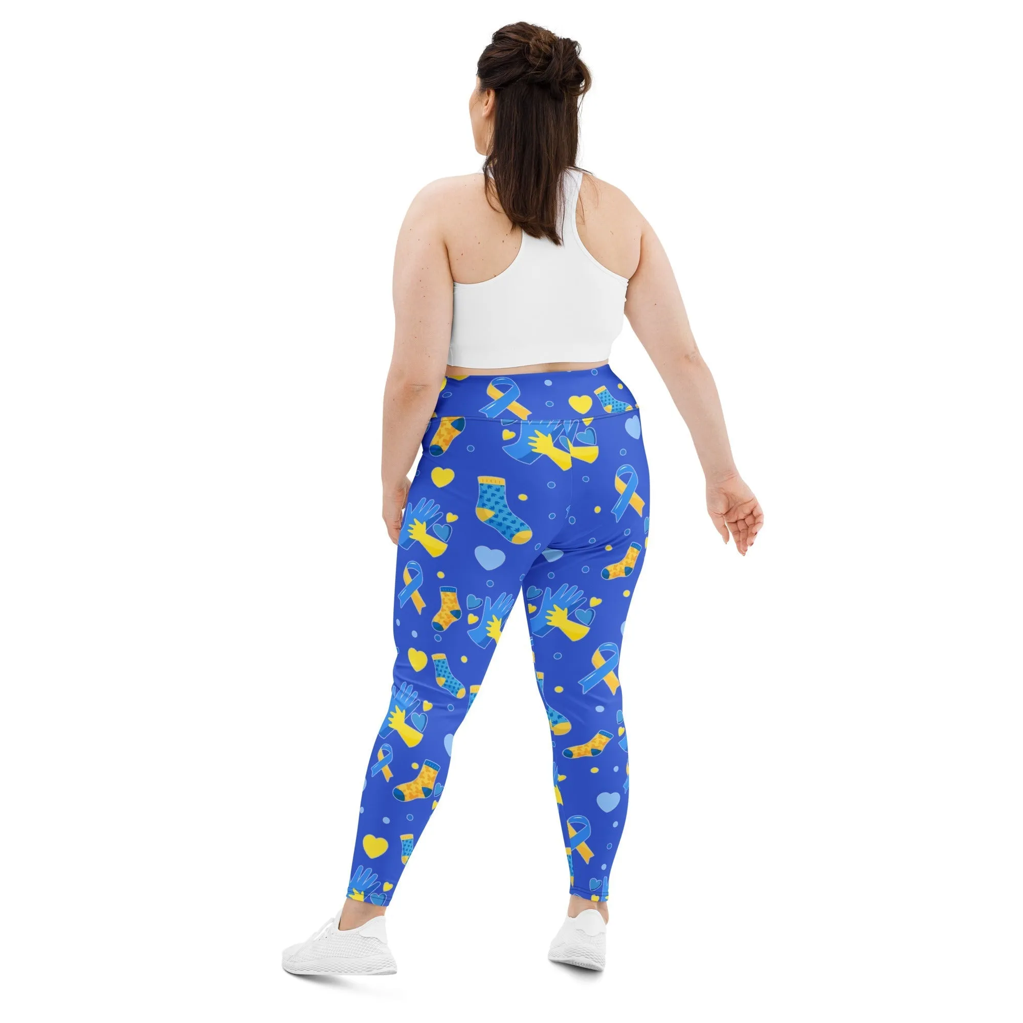 Down Syndrome Awareness Plus Size Leggings