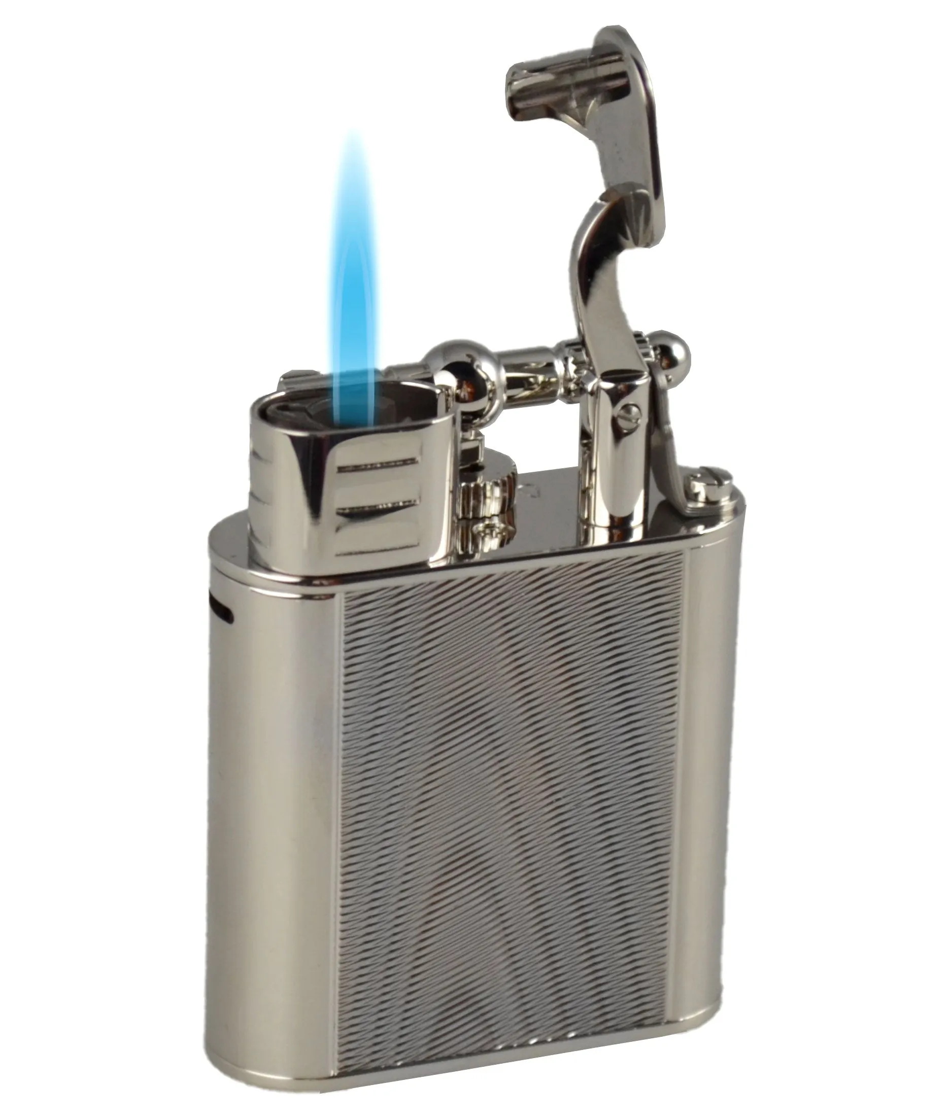 Dunhill Moire Texture Palladium Unique Turbo Cigar Lighter