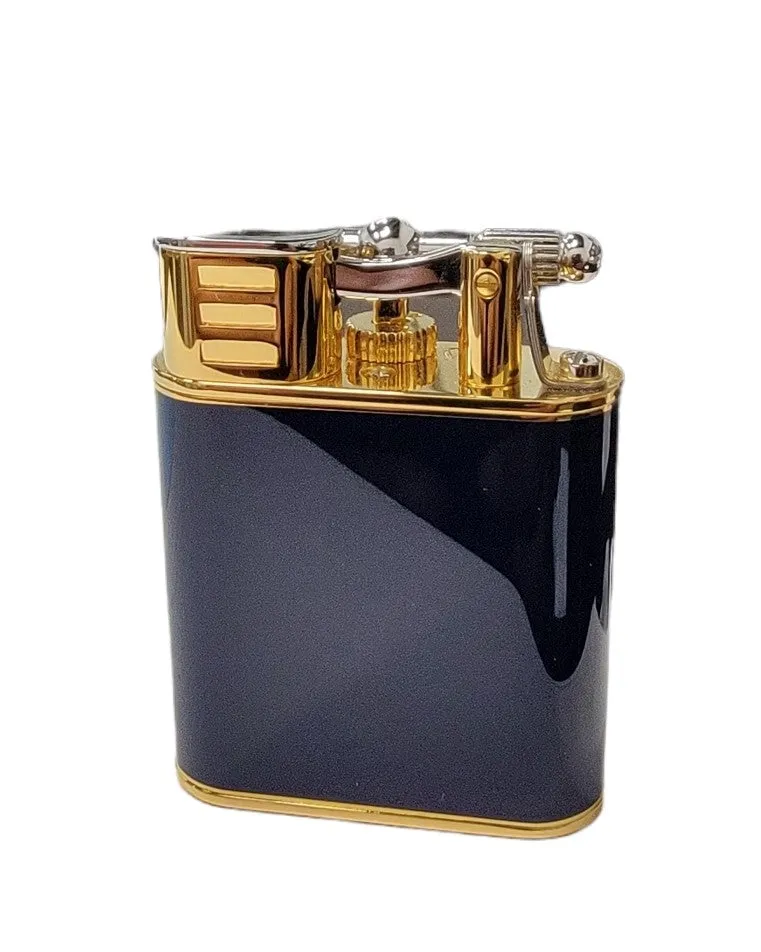 Dunhill Navy Laquer Palladium & Gold Unique Turbo Cigar Lighter