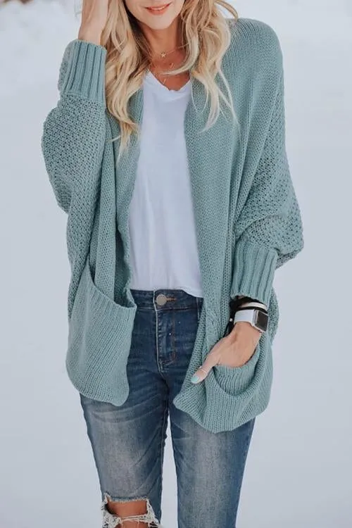 Dunnmall Cassie Batwing Sleeves Sweater Cardigans