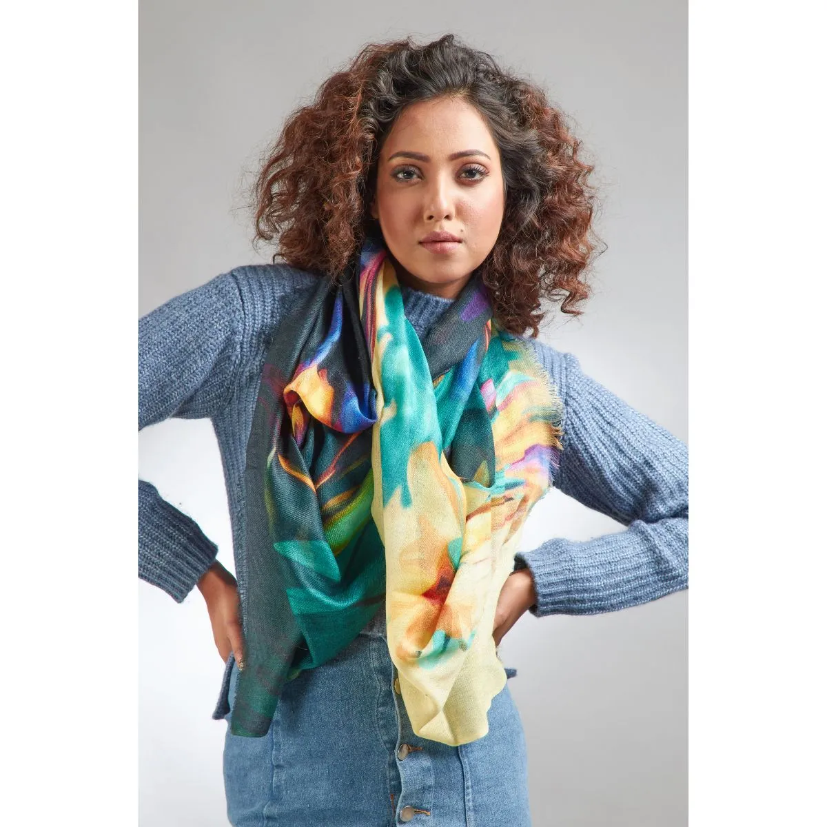 Elaina Merino Wool Scarf