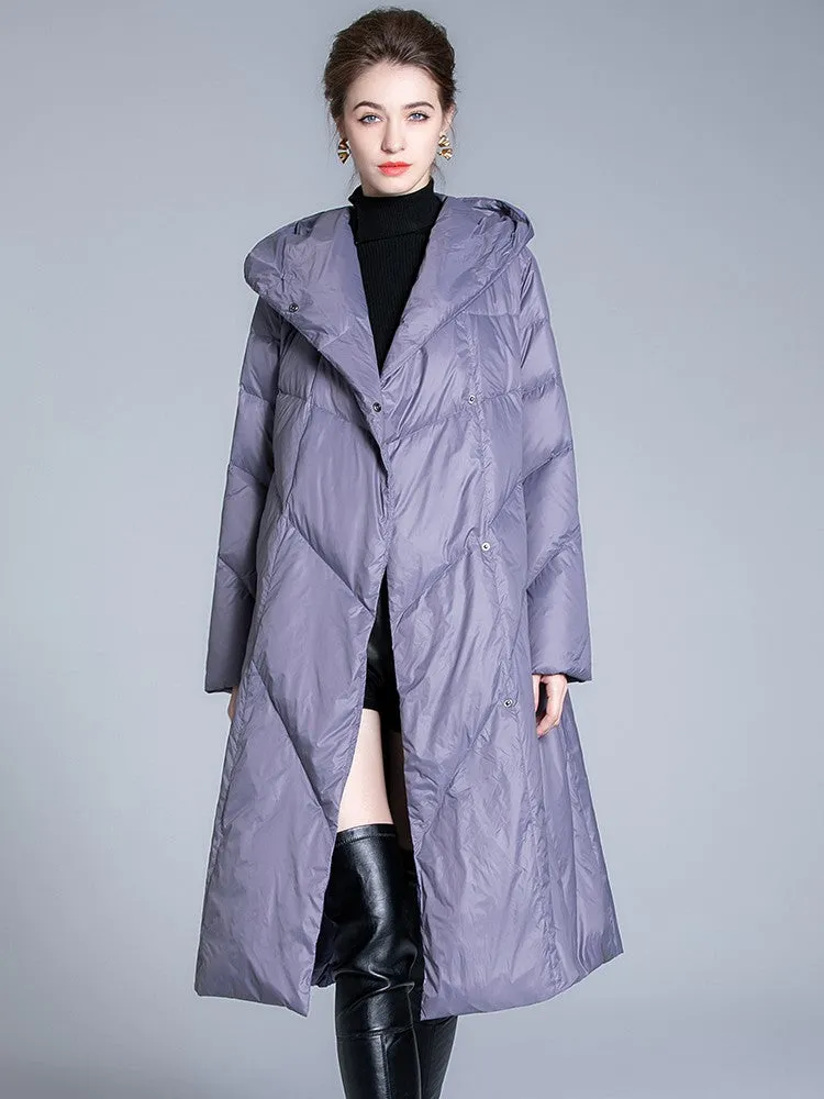 Erin Hooded Down Puffer Coat