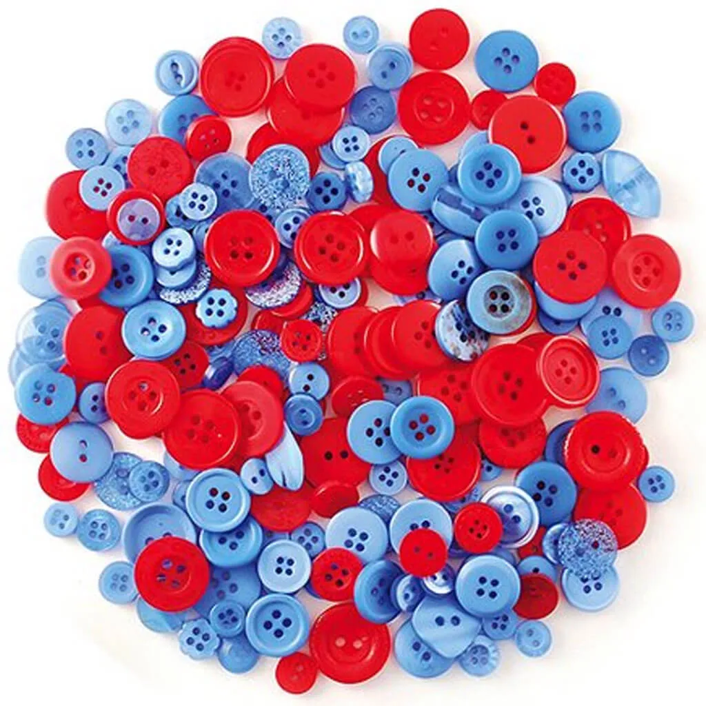 Fashion Buttons Dyed In Purse 85G Bold