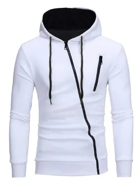 Fashion Men Hoodie Autumn Winter Hooded Sweatshirt Long Sleeve Sport Jacket Coat S S2544280