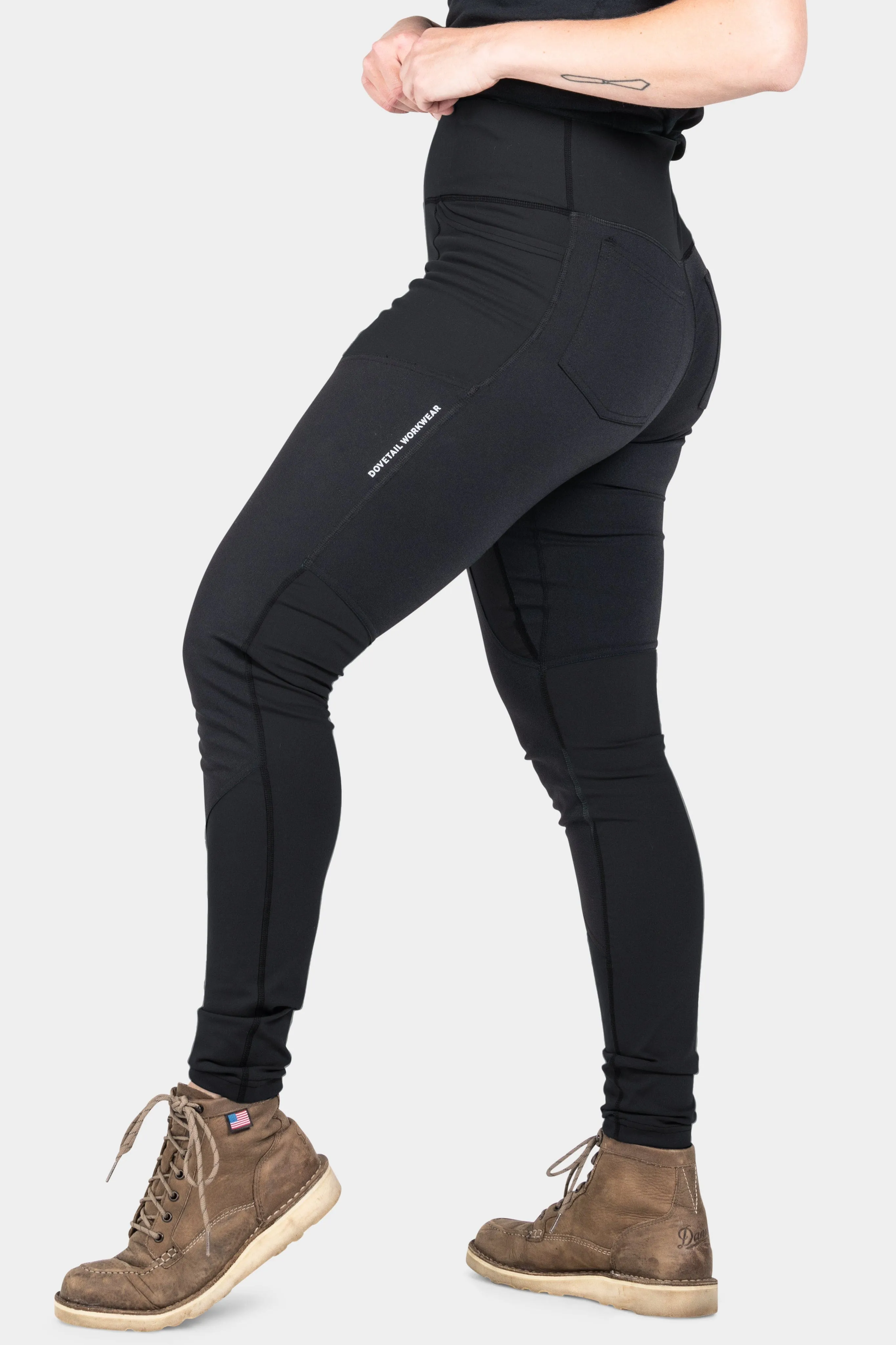 Field Utility Legging in Black