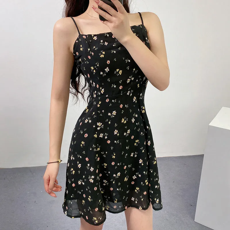 Floral chiffon camisole