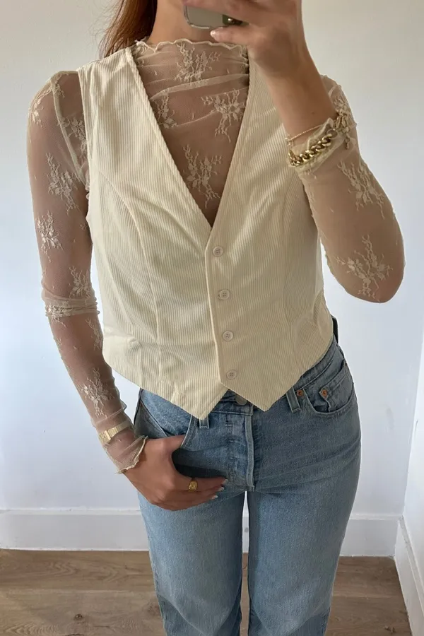 Floral Lace Top