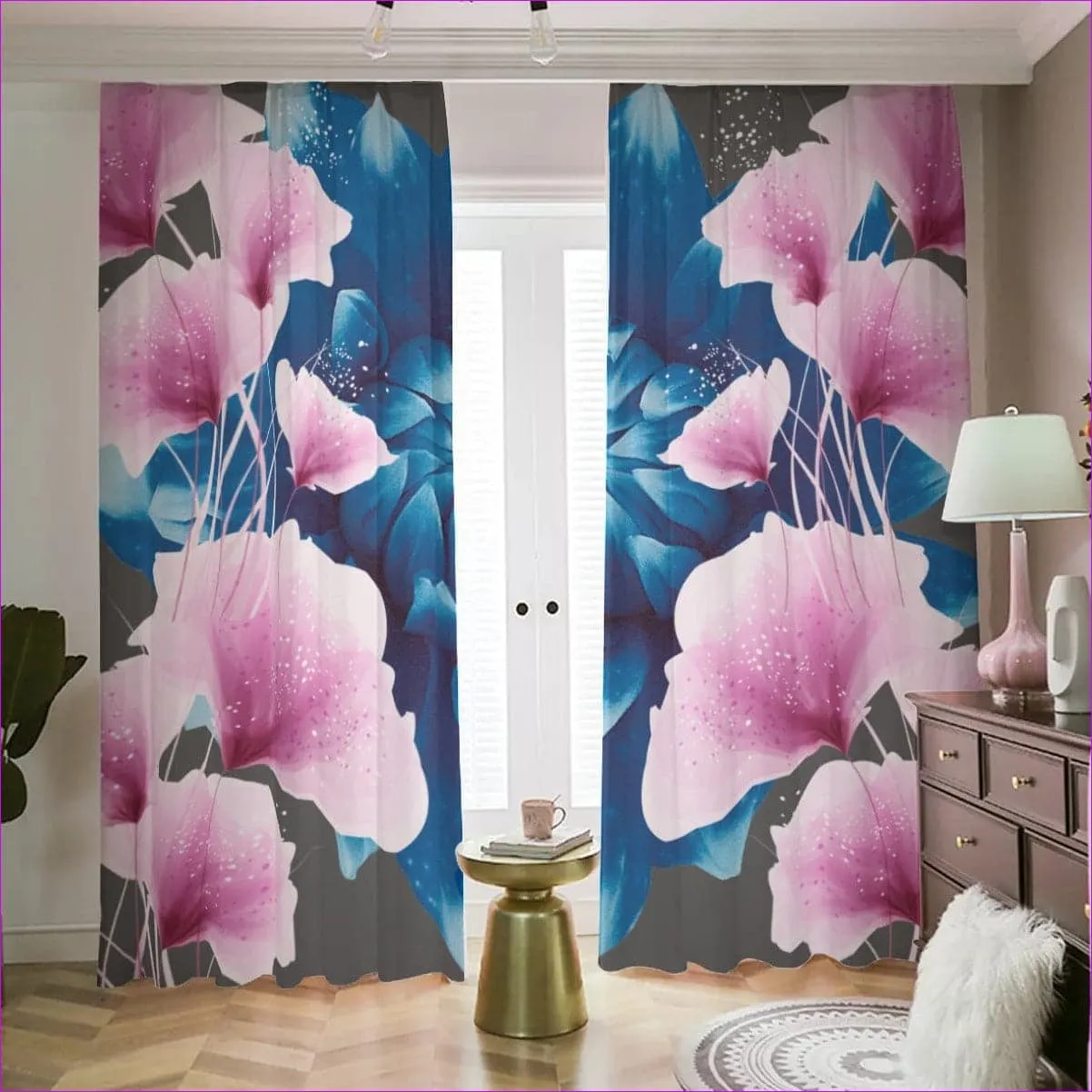 Floral Realm Blackout Curtains | 265(gsm)