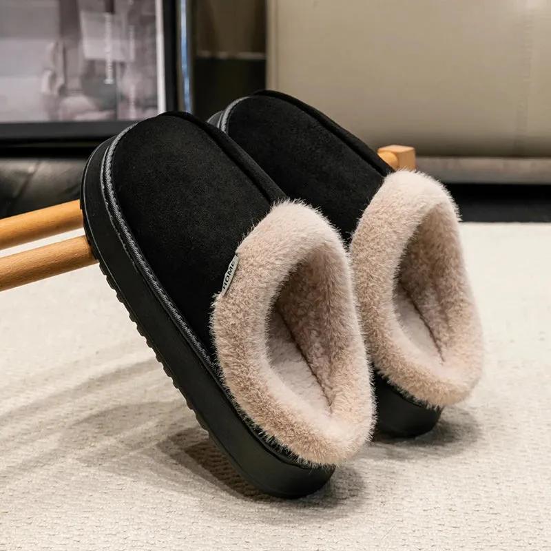 Fluffy Women’s Winter Slippers – Warm & Anti-Slip | CozyStep