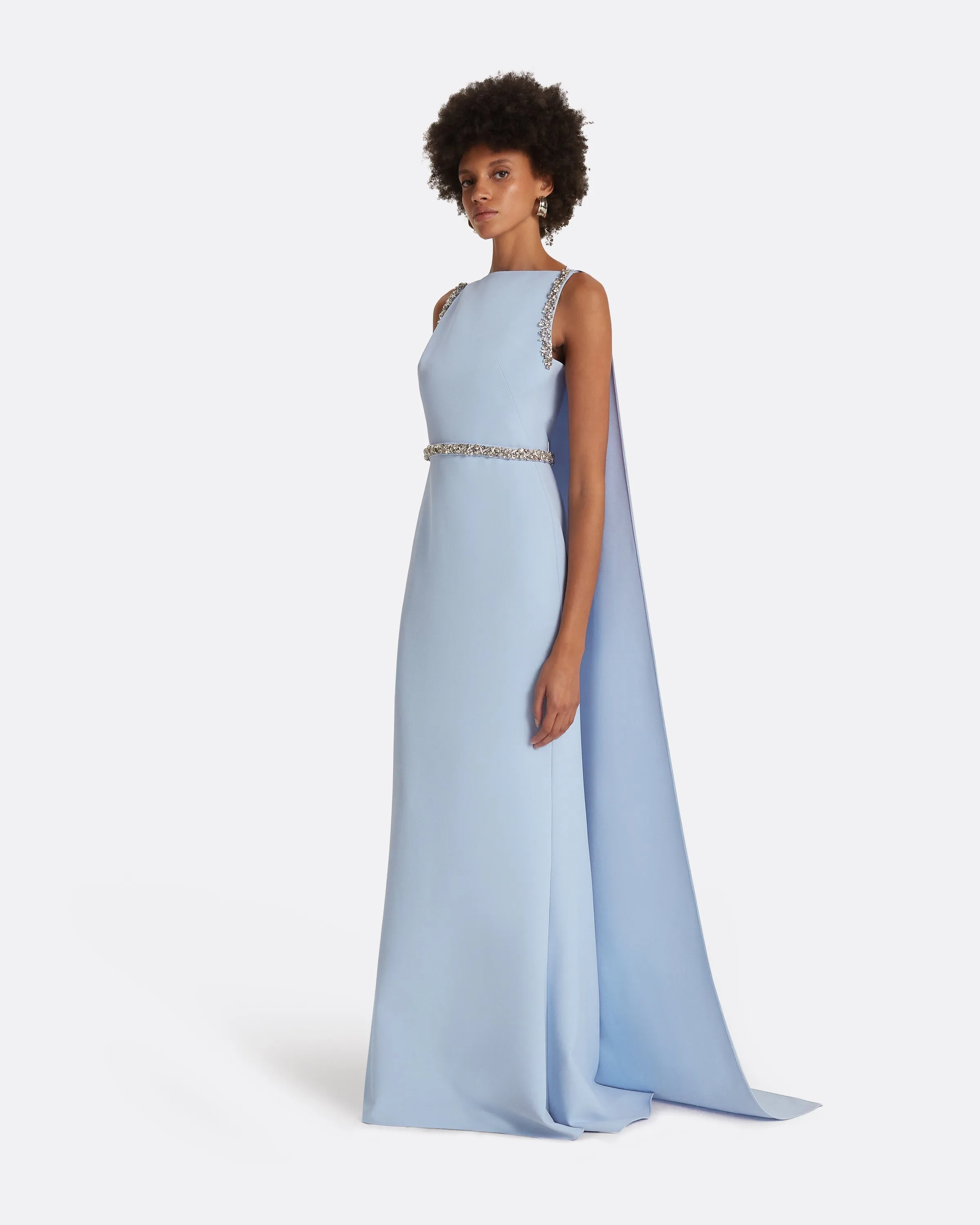 Ginevra Soft Sky Long Dress