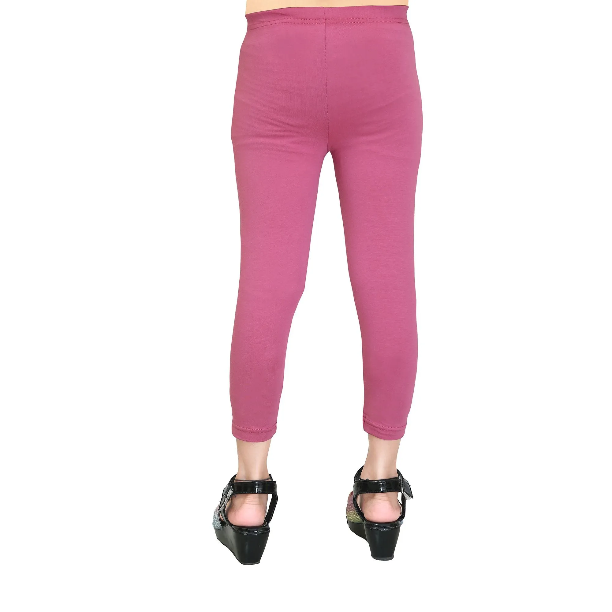 Girls Mauve Ankle Length Legging