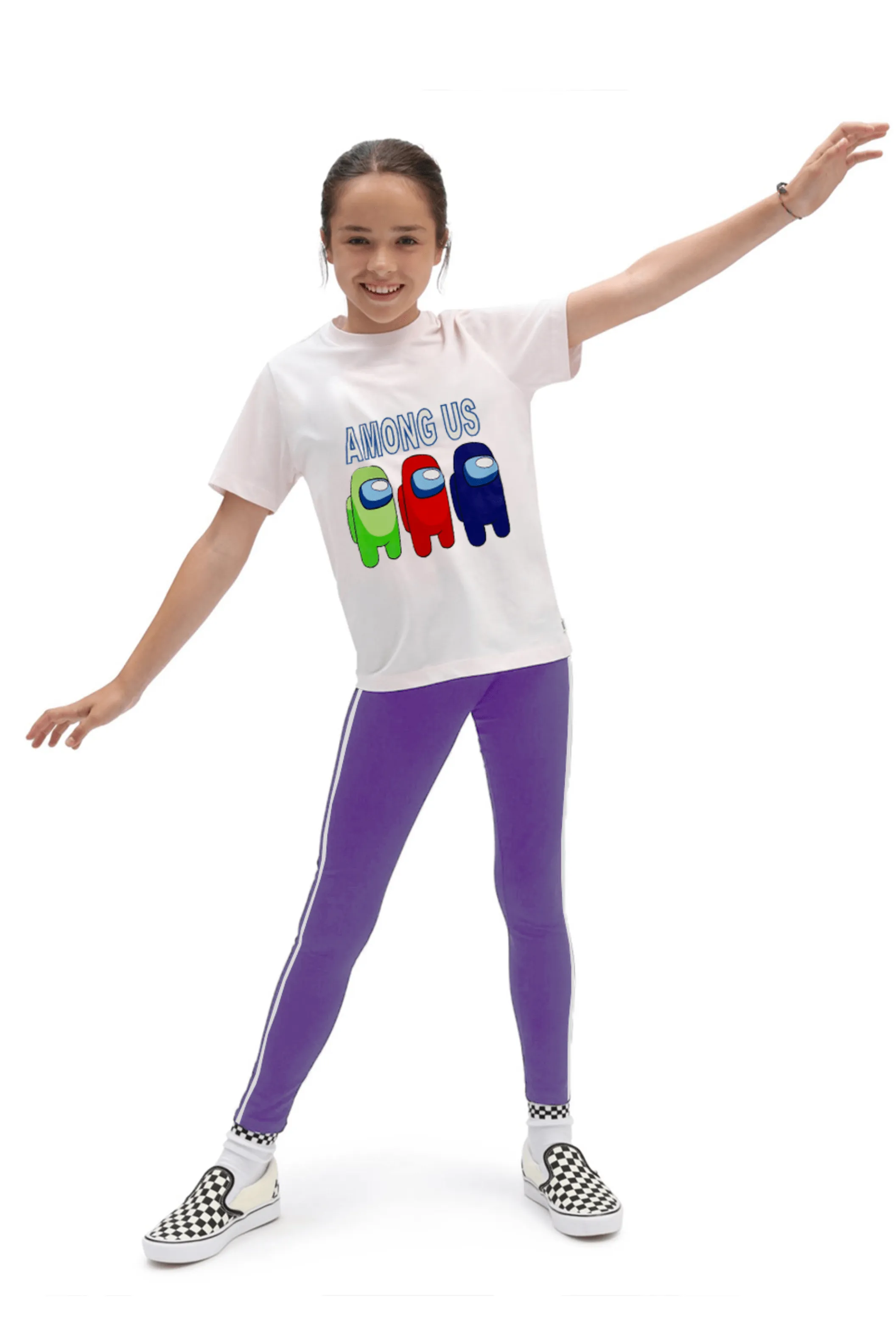 Girls T-shirt and legging set (Among US)