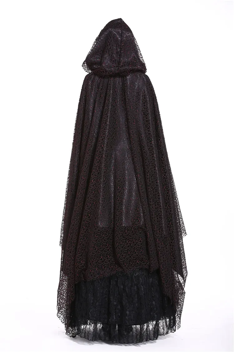 Gothic long cape gothic hooded cloak BW052